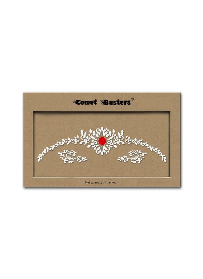 Comet Busters Traditional Bridal Bengali Wedding Bindi for Women (BIN1971)