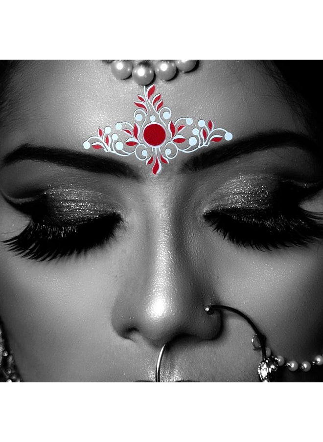 Comet Busters Traditional Bridal Bengali Wedding Bindi for Women (BIN1980)