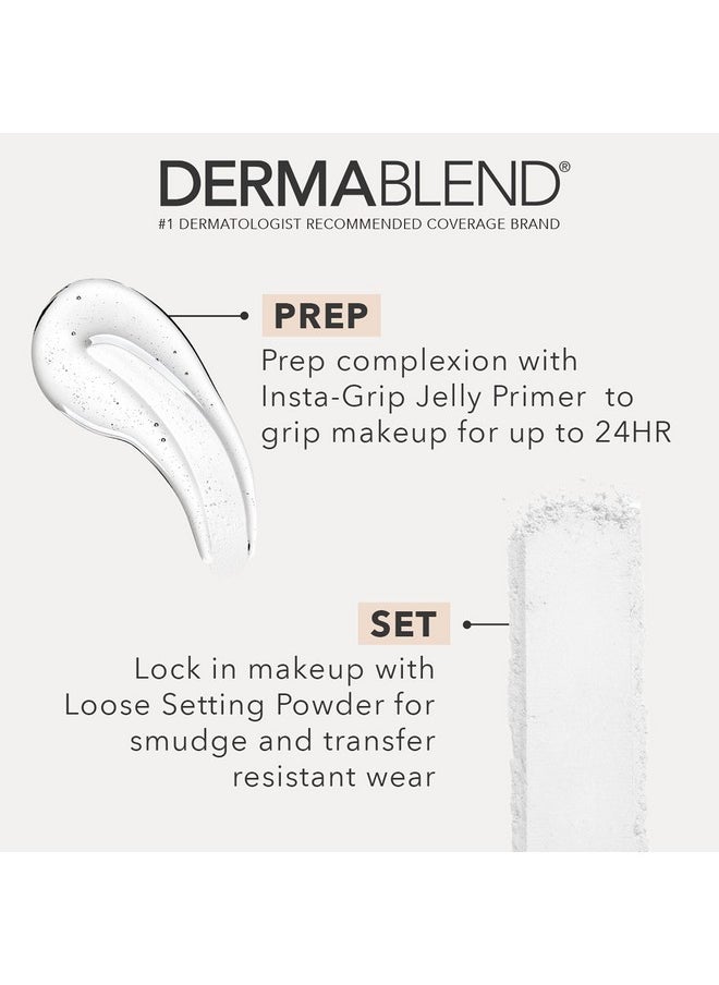 Dermablend Loose Setting Powder, Face Powder Makeup & Finishing Powder, Mattifying Finish and Shine Control