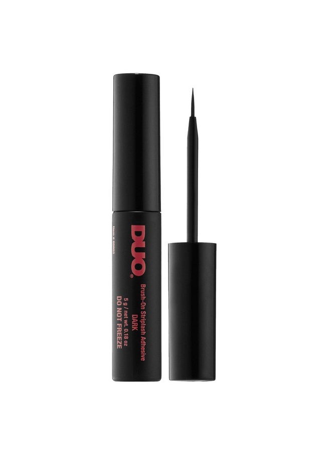 Duo Brush-On Striplash Adhesive Dark Tone 0.18 Ounce (5.3ml) (3 Pack)