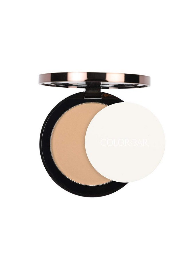 Colorbar Perfect Match Compact, Warm Beige 9g | | Matte Finish| Lightweight | Enriched with hyaluronic acid and Vitamin E| Dermatologically tested