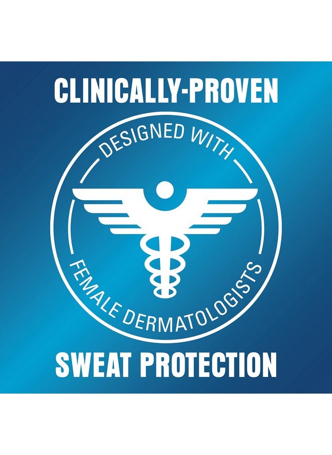 Secret Deodorant and Antiperspirant Clinical Strength for Women, Free & Sensitive, 3X Stress Sweat Protection, PH Balancing Minerals, Invisible Solid, Unscented, 1.6 oz (Pack of 3)