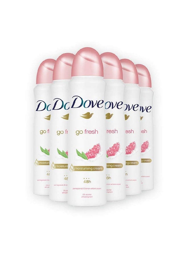 Dove Red Body Spray Pomegranate -5.1oz