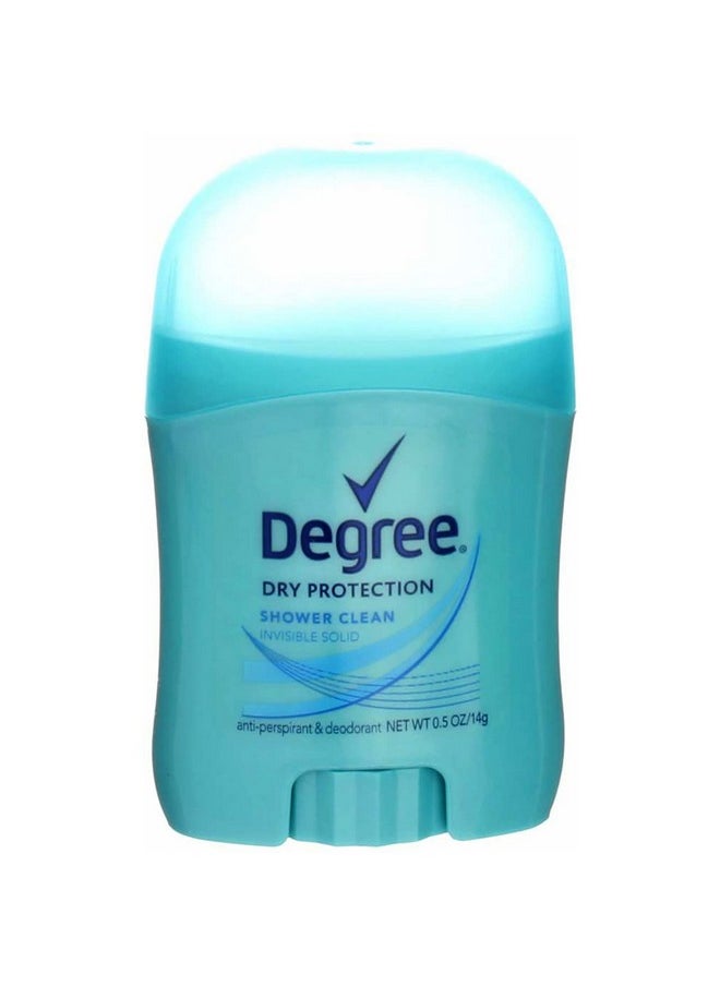 Degree Shower Clean Dry Protection Antiperspirant Deodorant Stick, 0.5 oz (Pack of 6)