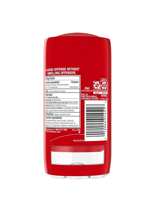 Old Spice High Endurance Anti-Perspirant Deodorant for Men, Pure Sport Scent, 3.0 oz Twin Pack