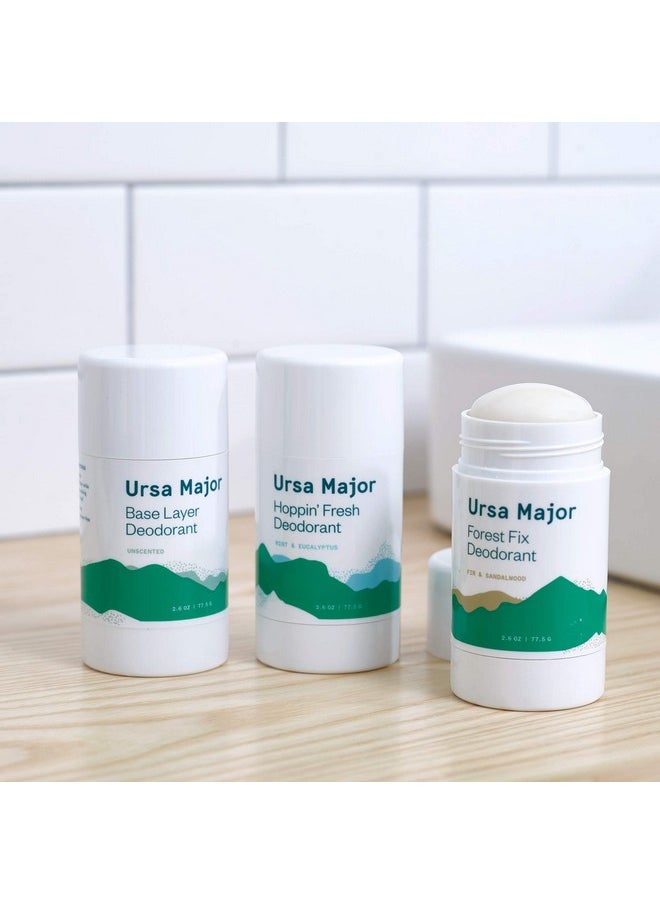 Ursa Major Natural Deodorant - Forest Fix | Aluminum-Free, Non-staining and Cruelty-Free | 2.6 ounces