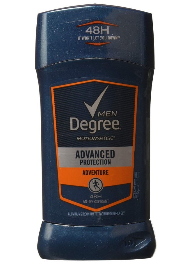 Degree Adrenaline Invisible Solid Adventure, Size: 2.7 Oz