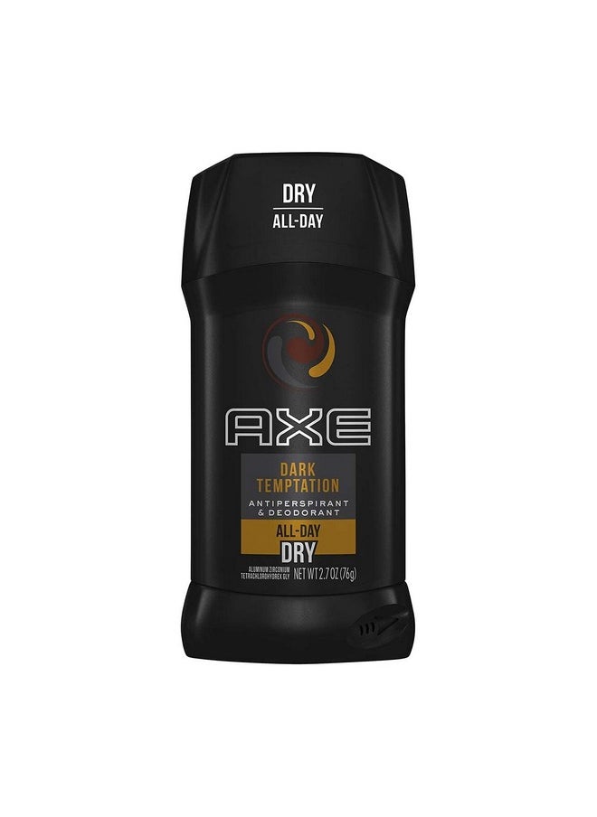AXE Antiperspirant Deodorant Stick for Men, Dark Temptation 2.7 Ounce (Pack of 6)