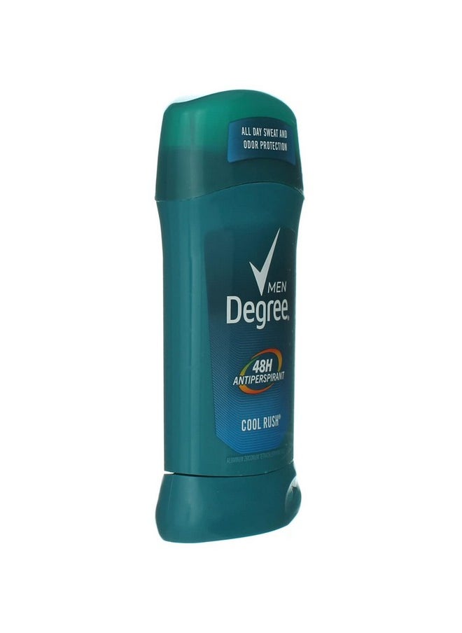 Degree Men Antiperspirant Deodorant Solid, Cool Rush, 2.7 oz (11 Pack) (Bundle)