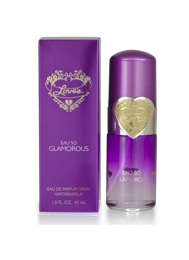 Love's Eau So Glamorous by Dana Eau De Parfum Spray 1.5 oz for Women
