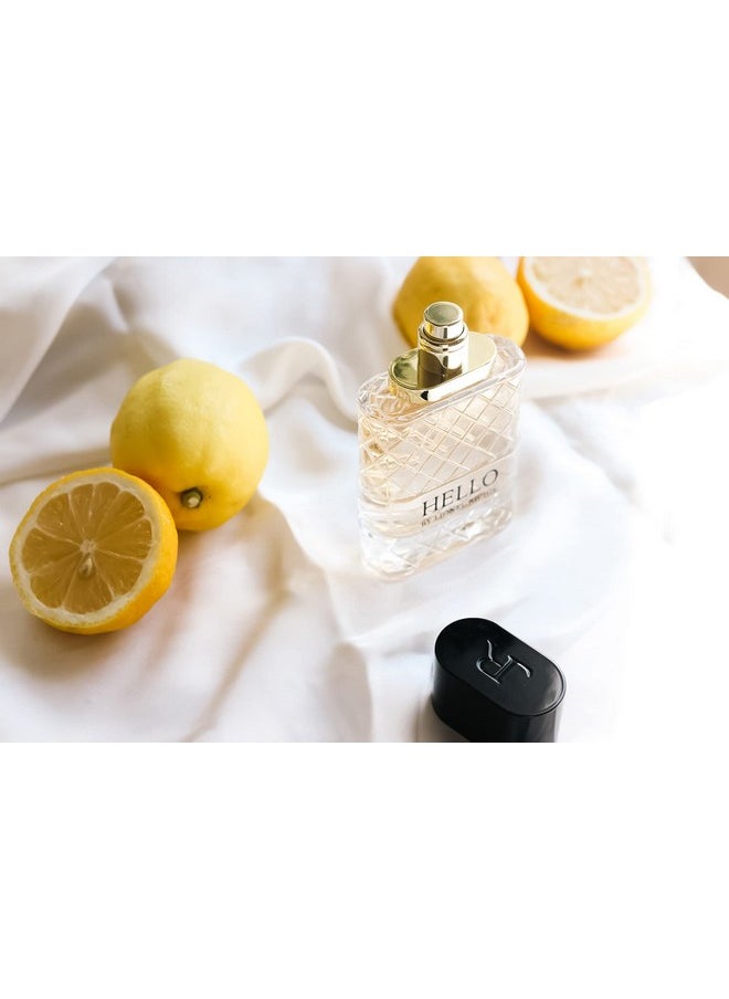 Lionel Richie Hello for Men - Classic Yet Adventurous, Effortlessly Seductive Eau De Cologne Scent For Him - Refreshing Fougère Blend With Warm, Amber Notes - Intense, Long Lasting Fragrance - 3.4 oz