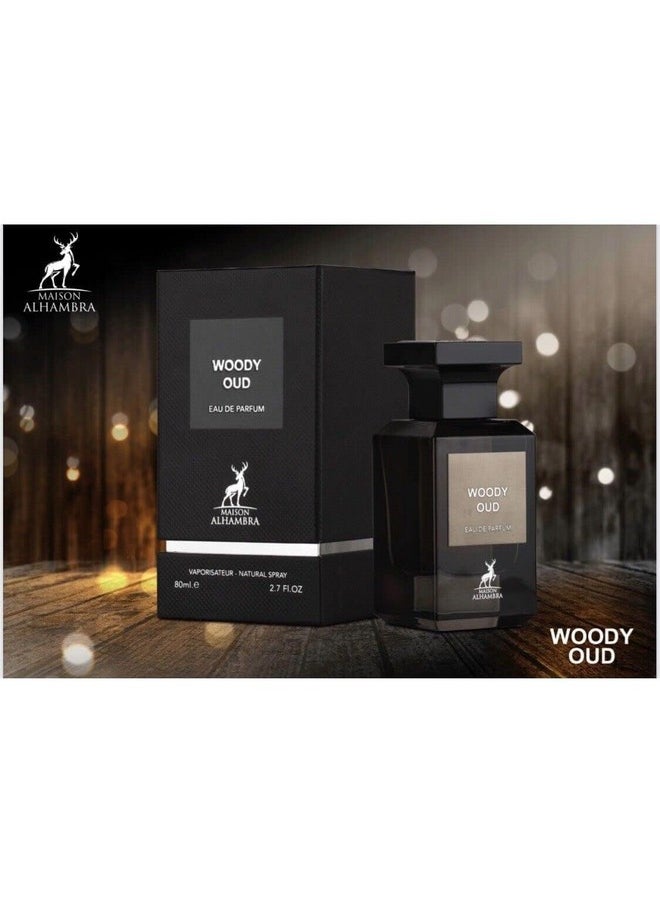 MAISON ALHAMBRA Unisex Woody Oud Liquid Edp 80Ml