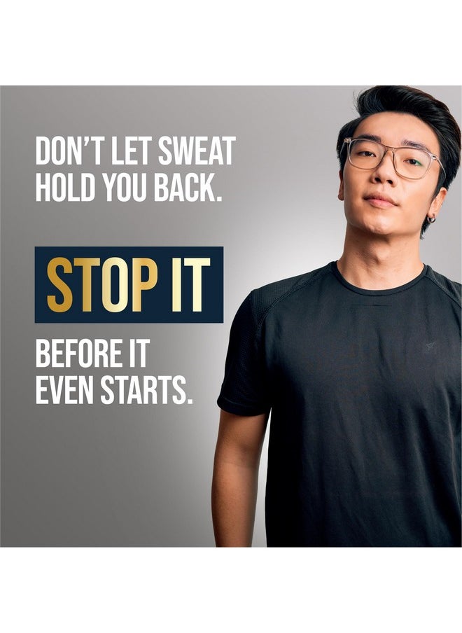 Certain Dri Prescription Strength Clinical Antiperspirant Roll-On, Hyperhidrosis Treatment for Men & Women, Long-Lasting 72hr Protection, Effective Sweat Control, Fragrance Free, 1.2 Fl oz, 3 Pack