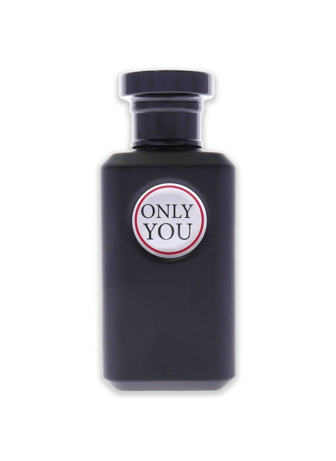 New Brand Perfumes Only You Black EDT Spray Men 3.3 oz,OYOU1M