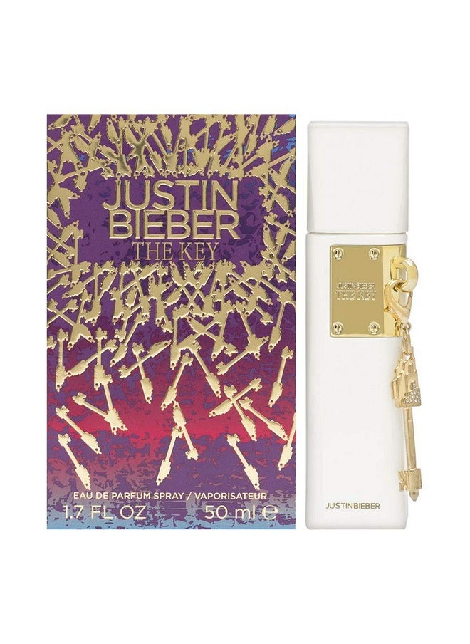 Justin Bieber Key Eau de Parfum Spray, 1.7 Ounce
