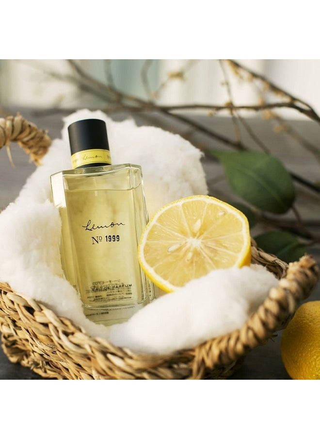 C.O. Bigelow Lemon Eau de Parfum No.1999, Lemon Perfume with Citrus & White Musk, 3.4 fl oz., Vegan & Paraben Free Perfumes
