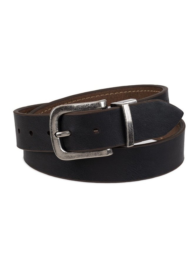 Columbia Boys' Reversible Belt- Casual and Dress for School