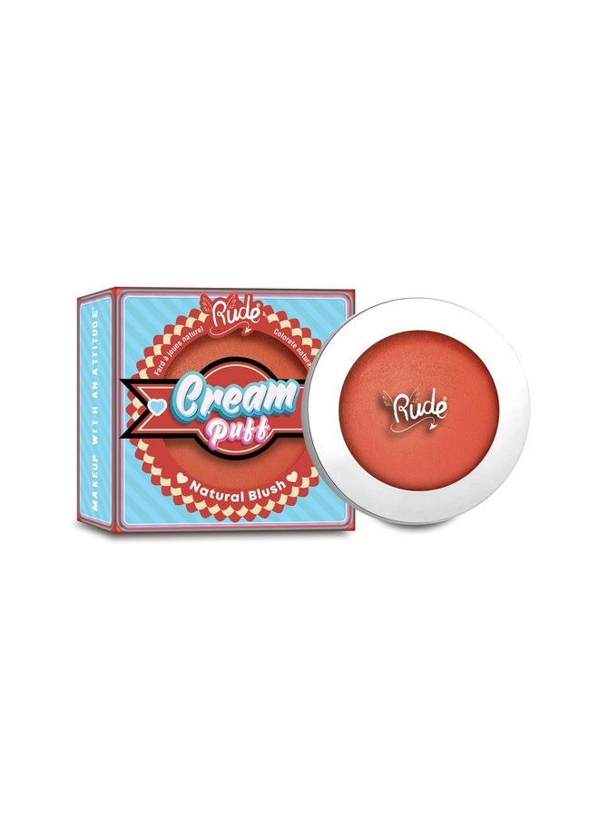 Rude Cosmetics Cream Puff Natural Blush - Fruit Tart