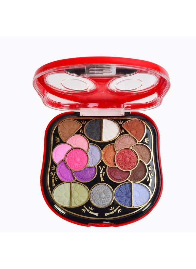 Adbeni New Makeup Kit For Women | 21 Eye Shadow, 2 Compact, 2 Blusher, 4 Lip Color,1 Mirror,1 Puff | Easy-to-Blend