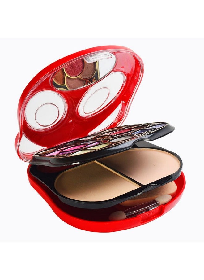 Adbeni New Makeup Kit For Women | 21 Eye Shadow, 2 Compact, 2 Blusher, 4 Lip Color,1 Mirror,1 Puff | Easy-to-Blend