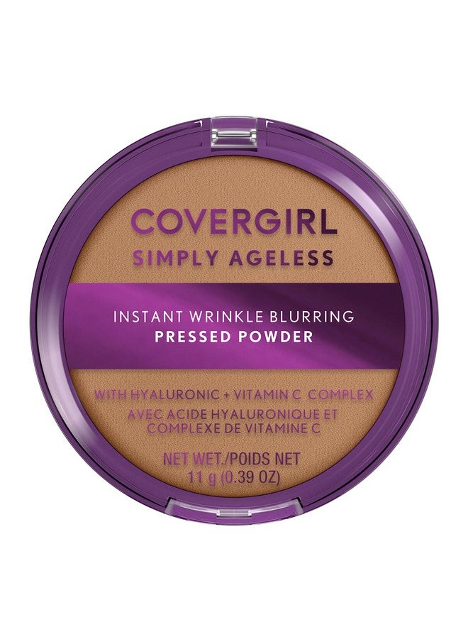 Covergirl Simply Ageless Instant Wrinkle Blurring Pressed Powder, Soft Honey,0. 39 Oz.