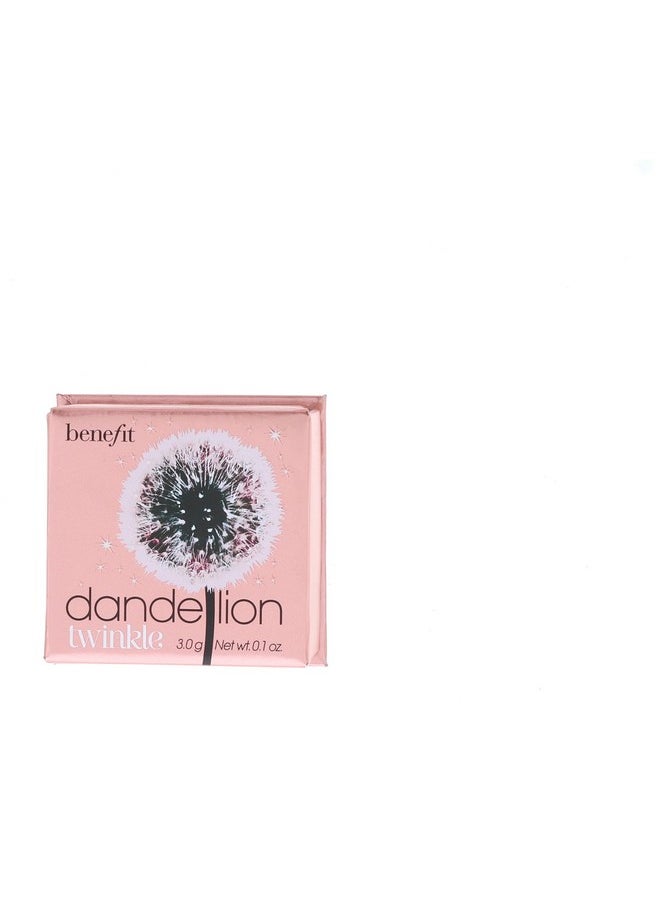 Benefit Cosmetics Dandelion Twinkle Nude Pink Powder Highlighter & Luminizer 0.1 OZ