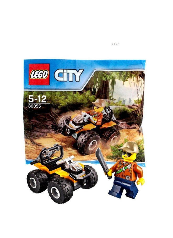 LEGO City Jungle 30355 ATV Car with Minifigure 2017 (Polybag) - Ages 4 Up