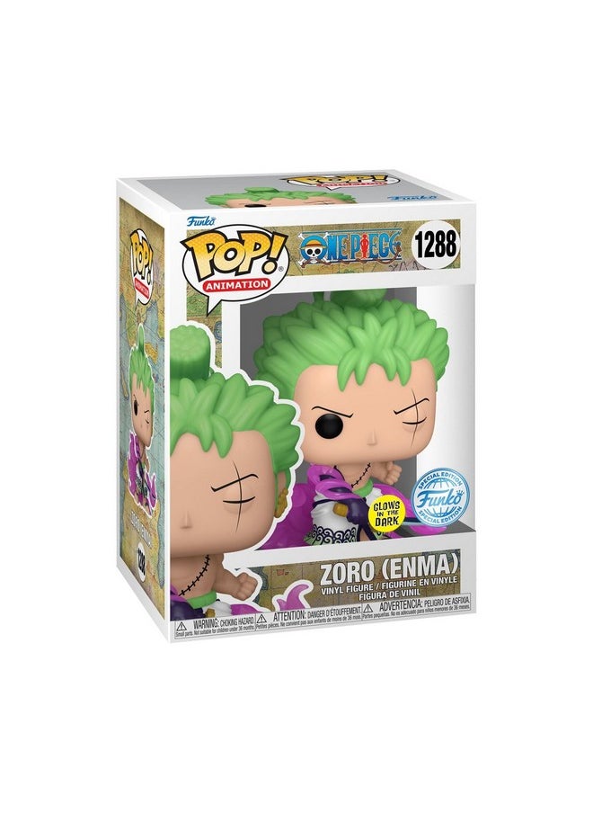 Funko Pop! Animation: One Piece - Zoro (Enma) Special Edition GITD Exclusive #1288