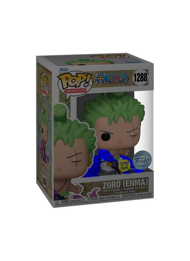 Funko Pop! Animation: One Piece - Zoro (Enma) Special Edition GITD Exclusive #1288