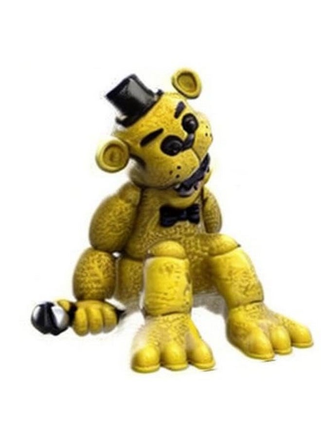 Funko Five Nights at Freddy's POP Articulated Golden Freddy Action Figure, Multicolor, 5.5 inches