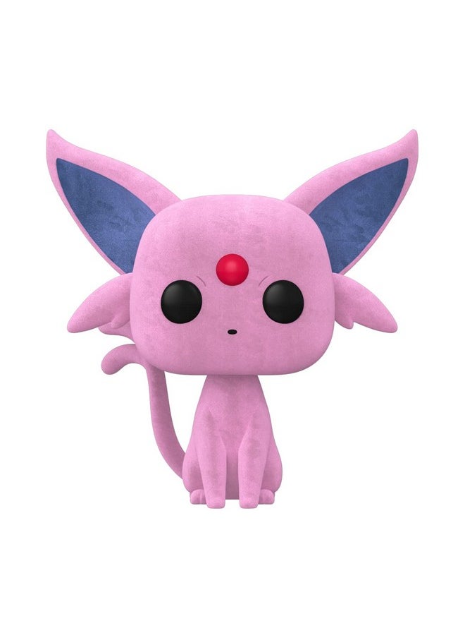 Funko Pop! Games: Pokemon - Espeon Flocked, Amazon Exclusive