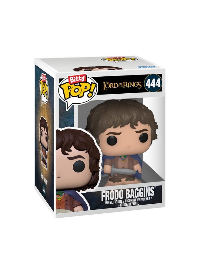 Funko Bitty Pop!: Lord of The Rings Mini Collectible Toys 4-Pack - Frodo Baggins, Gandalf, Gollum, & Mystery Chase Figure (Styles May Vary)