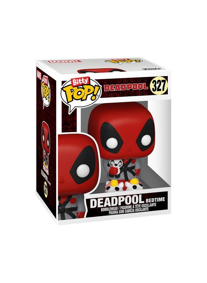 Funko Bitty Pop!: Deadpool Mini Collectible Toys 4-Pack - Deadpool (Backyard Griller), Deadpool (Clown), Deadpool (Bedtime) & Mystery Chase Figure (Styles May Vary)