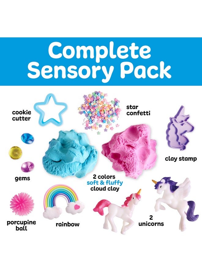 Creativity for Kids Sensory Pack: Unicorn - Sensory Toys for Toddlers Ages 3-4+, Unicorn Gifts for Girls, Toddler Activities and Sensory Bin Fillers