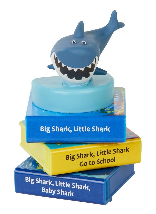 Little Tikes Story Dream Machine Big Shark, Little Shark Story Collection, Storytime, Books, Random House, Audio Play Character, Gift and Toy for Toddlers and Kids Girls Boys Ages 3+ Years