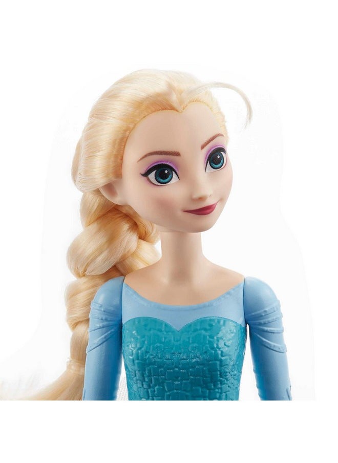 Mattel Disney Frozen Toys, Elsa Fashion Doll & Accessory with Signature Look, Inspired by the Movie