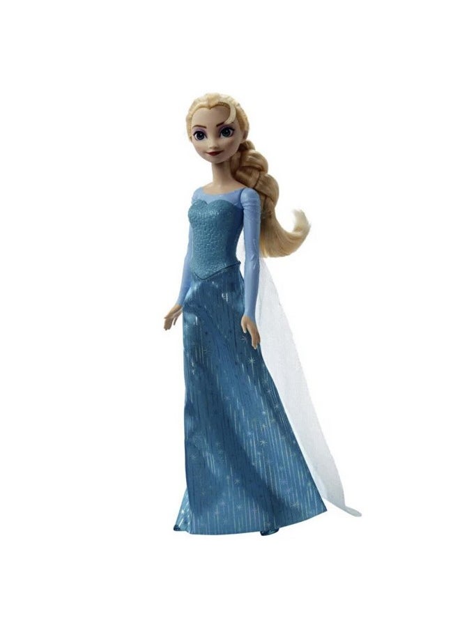 Mattel Disney Frozen Toys, Elsa Fashion Doll & Accessory with Signature Look, Inspired by the Movie