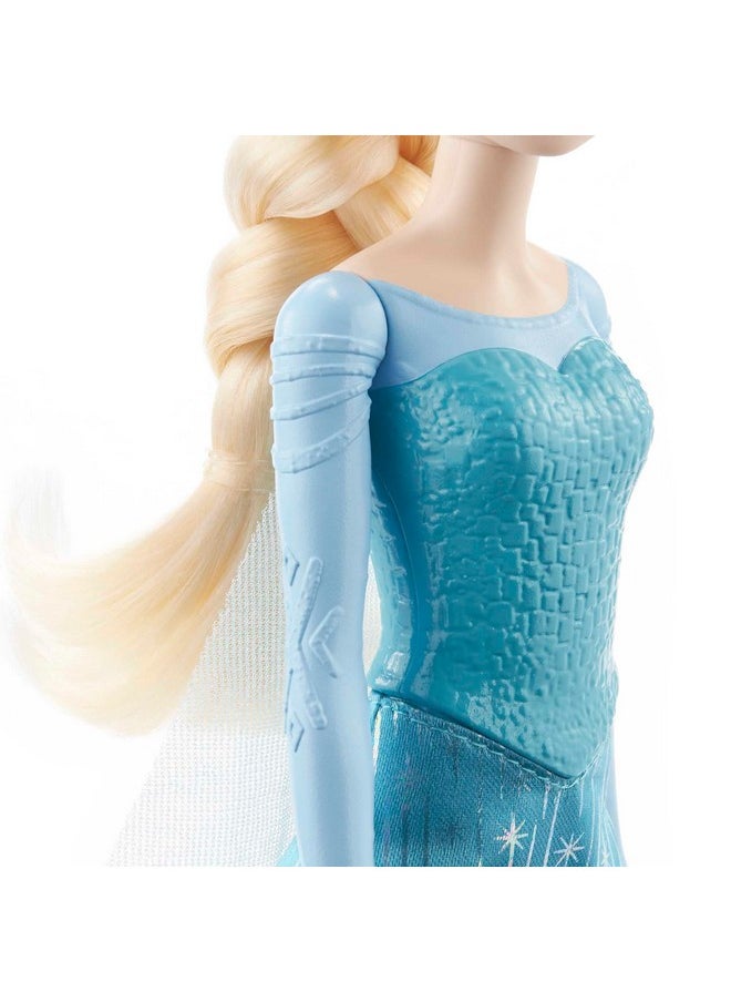 Mattel Disney Frozen Toys, Elsa Fashion Doll & Accessory with Signature Look, Inspired by the Movie