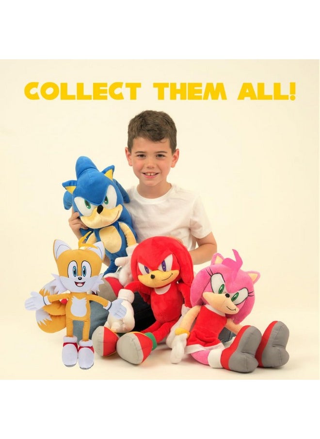 Franco Super Soft Plush Cuddle Pillow Buddy, 1 Count (Pack of 1), Sonic The Hedgehog Tails