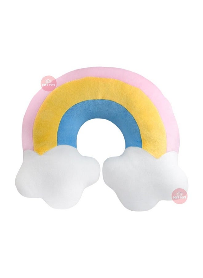 Ultra 12 inch Rainbow Cloud Fully Stuffed Soft Plush Toy for Kids in Multicolor | Perfect for Snuggling and Playtime | Birthday | Anniversary | Christmas | Diwali | Home Décor