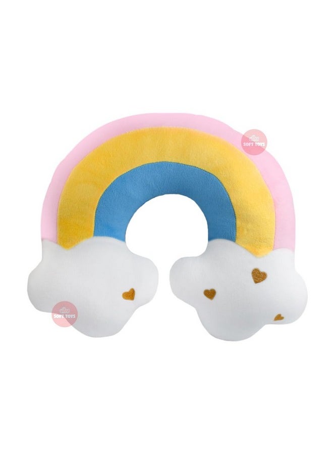 Ultra 12 inch Rainbow Cloud Fully Stuffed Soft Plush Toy for Kids in Multicolor | Perfect for Snuggling and Playtime | Birthday | Anniversary | Christmas | Diwali | Home Décor