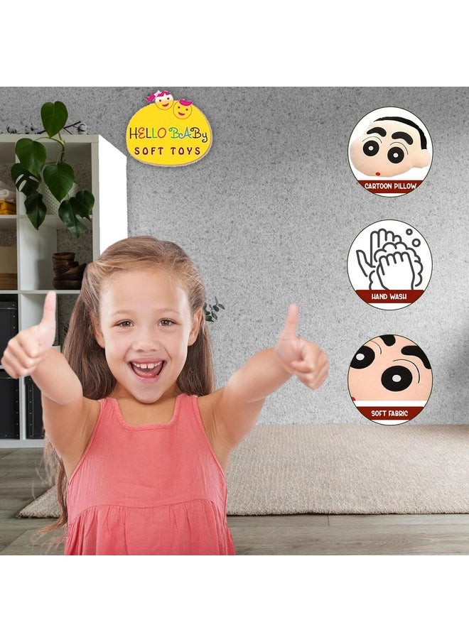 HELLO BABY Shinchan Pillow for Kids Toodler Plush Cushion Soft Pillow for Baby