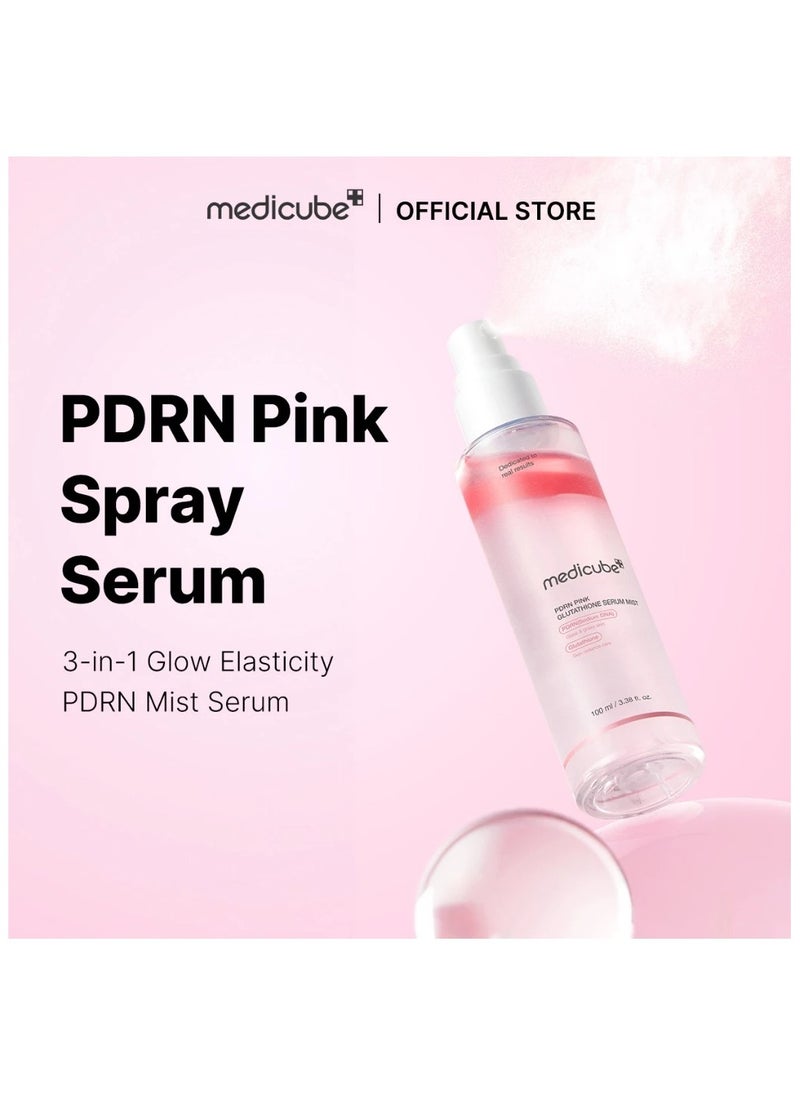 PDRN Pink Serum Mist | Spray Serum | Elasticity | Skin Barrier | Radiant Glow