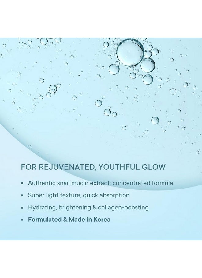Quench 96% Snail Mucin Collagen Boost Serum With Niacinamide & Hyaluronic Acid | 72 Hours Hydration | Formulated & Made In Korea | Dewy Soft & Plump Skin | Prevents Early Signs Of Ageing (30Ml)