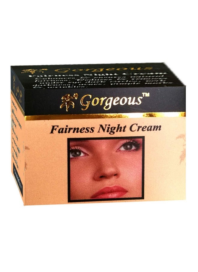 Gorgeous Fairness Night Cream Under Eye Cream (6 gm)