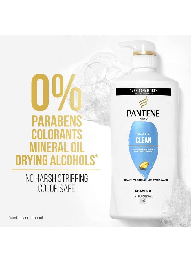 Pantene Shampoo, Conditioner and Hair Treatment Set, Classic Clean