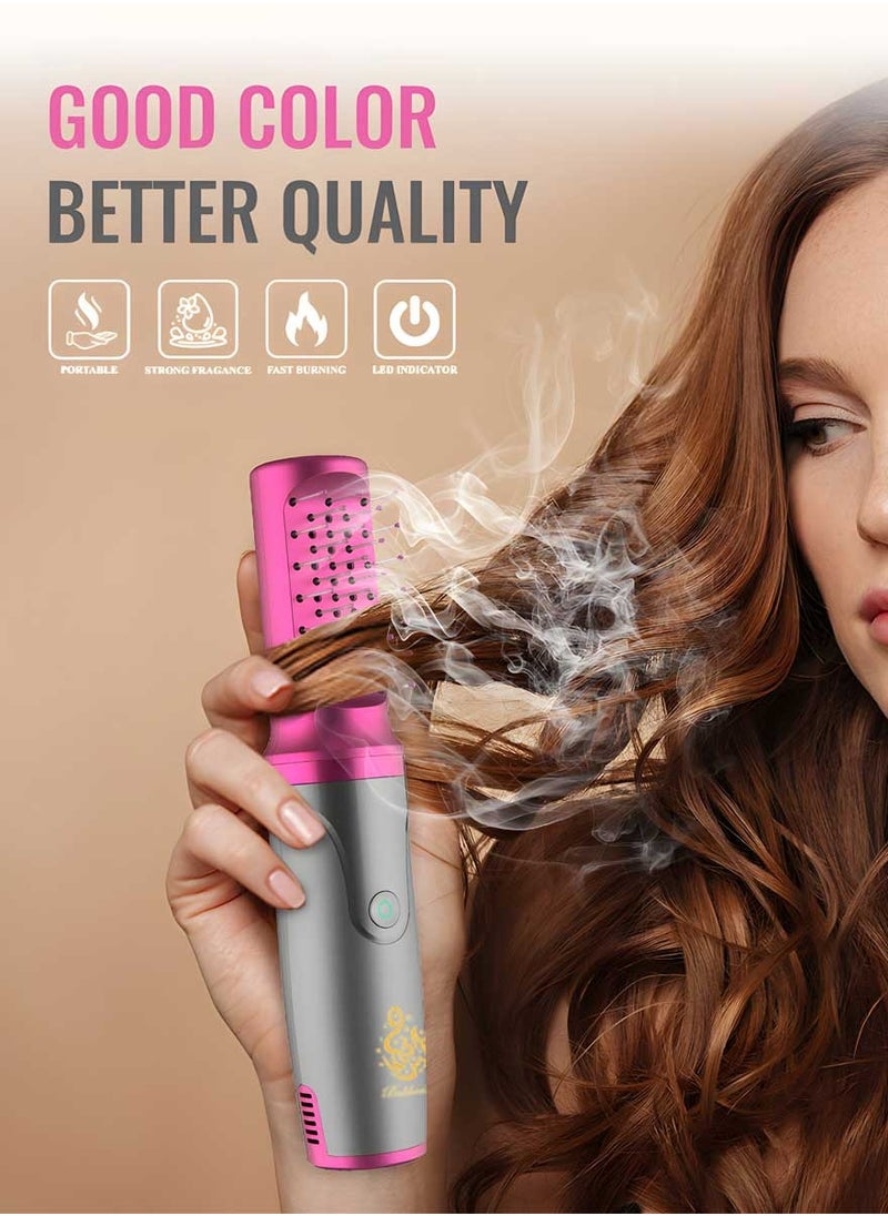 2025 Stylish Electric Hair Incense Burner Portable Oud Bakhoor Holder