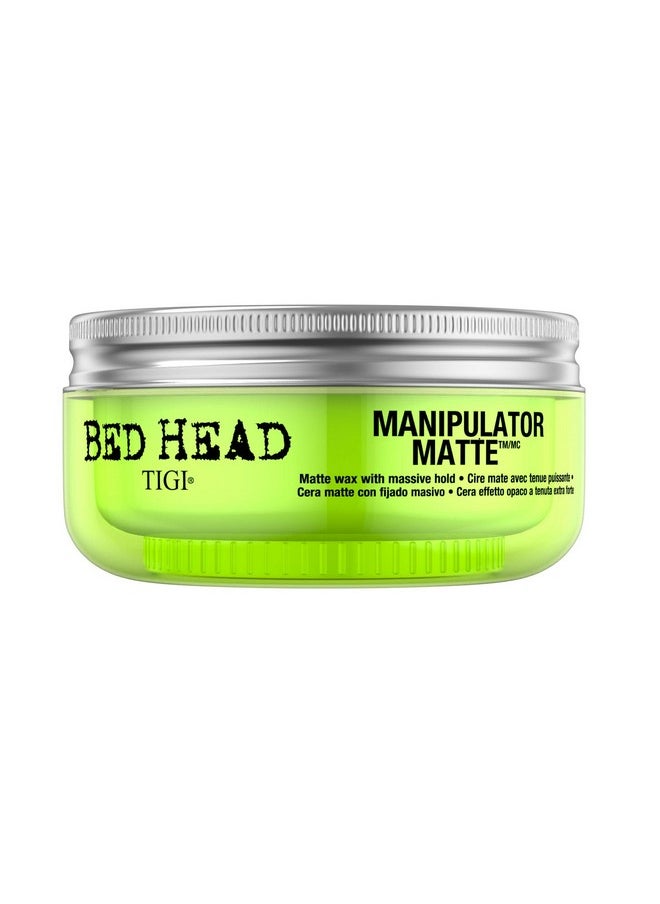 TIGI Bed Head Manipulator Matte Wax Gel for Unisex 2 Ounce (Pack of 2)