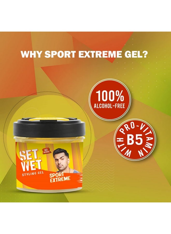 Styling Combo For Men, Sport Extreme Hair Gel, 250G + Cool Avatar Deodorant For Men, 150Ml