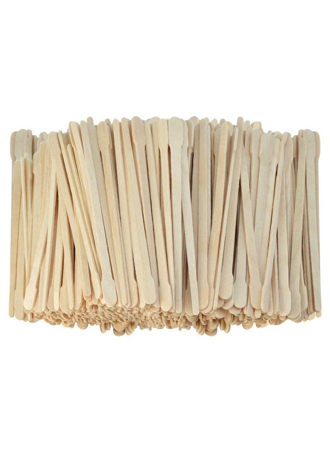 1000pcs Wax Wood Sticks, Waxing Applicators for Hair, Body, Eyebrow and Nose Removal